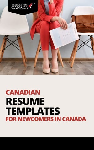 Canadian Resume template guide cover